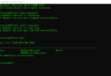 Những lệnh NET hay dùng để quản lý Windows